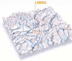 3d view of Le Bois