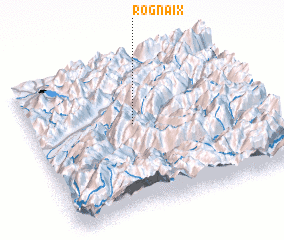 3d view of Rognaix