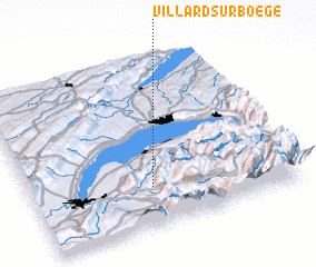 3d view of Villard-sur-Boëge