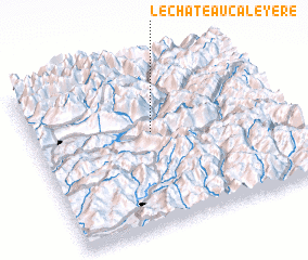 3d view of Le Château Caleyère