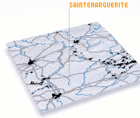 3d view of Sainte-Marguerite