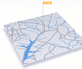 3d view of Baké