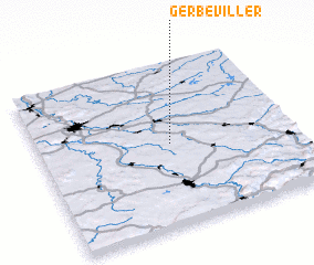 3d view of Gerbéviller