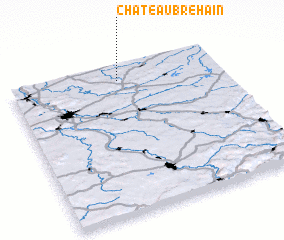 3d view of Château-Bréhain