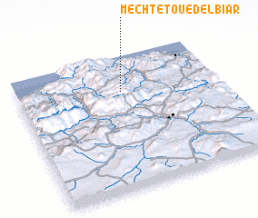 3d view of Mechtet Oued el Biâr