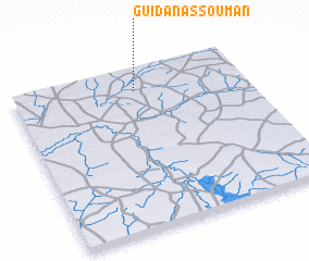 3d view of Guidan Assouman