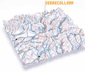 3d view of Serre Collomp