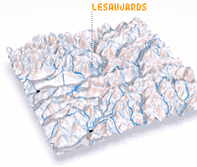 3d view of Les Aujards