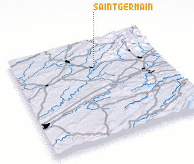 3d view of Saint-Germain