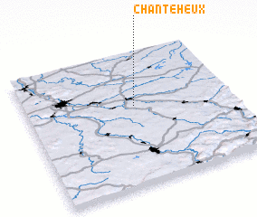 3d view of Chanteheux