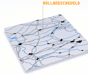 3d view of Hollandscheveld