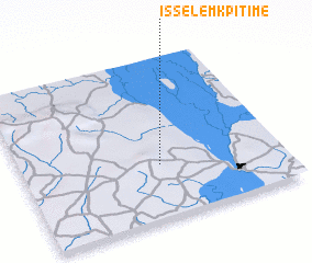 3d view of Issele Mkpitime