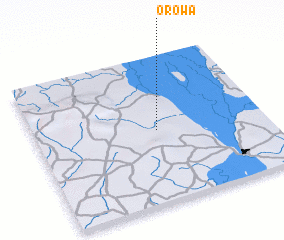 3d view of Orowa