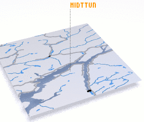 3d view of Midttun