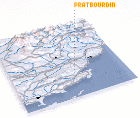 3d view of Prat-Bourdin