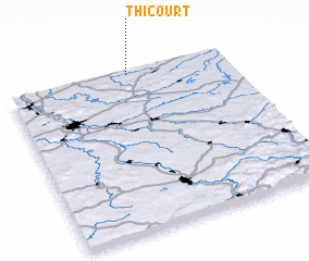 3d view of Thicourt