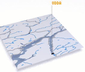 3d view of Odda