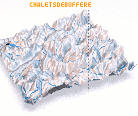 3d view of Chalets de Buffère