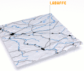 3d view of La Baffe