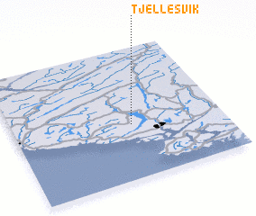 3d view of Tjellesvik