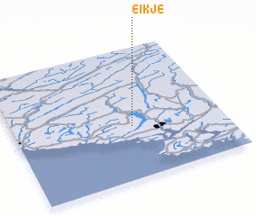3d view of Eikje