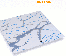 3d view of Vikebygd