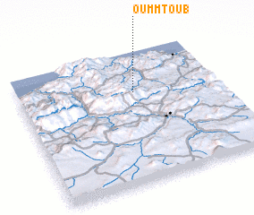 3d view of Oumm Toûb