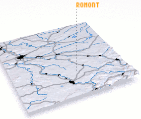 3d view of Romont