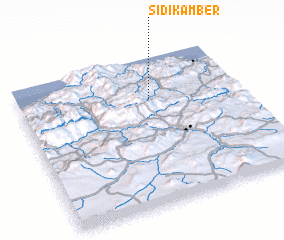 3d view of Sidi Kamber