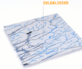 3d view of Suldalsosen