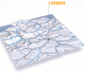 3d view of Le Bardo