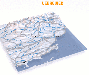 3d view of Le Baguier