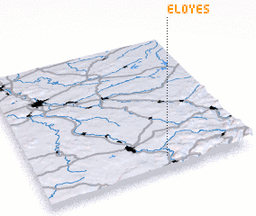 3d view of Éloyes