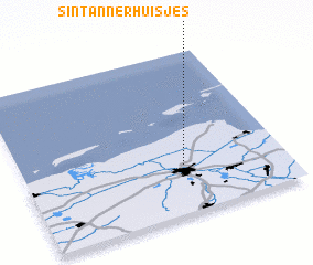 3d view of Sint Annerhuisjes