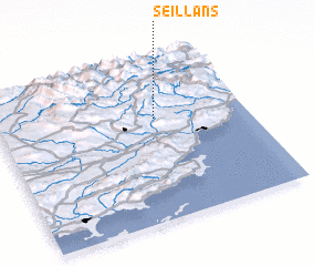 3d view of Seillans