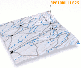 3d view of Bretonvillers