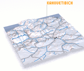 3d view of Kahouet ʼIbich