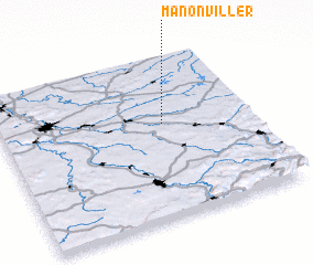 3d view of Manonviller