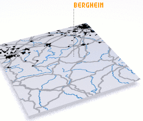 3d view of Bergheim