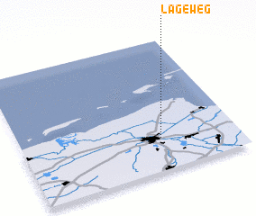 3d view of Lageweg