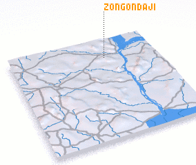 3d view of Zongon Daji