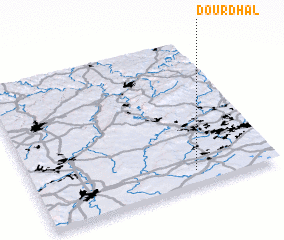 3d view of Dourdʼhal