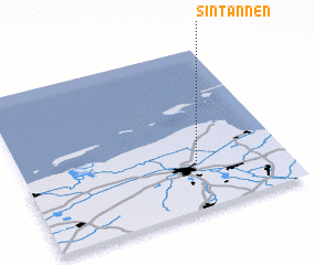 3d view of Sint Annen