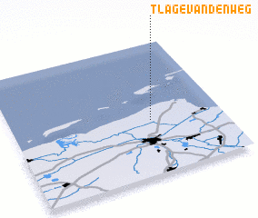 3d view of ʼt Lage van den Weg