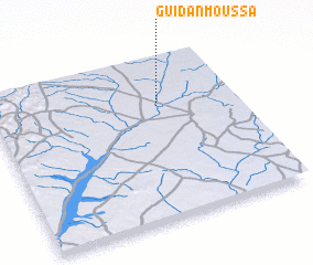 3d view of Guidan Moussa