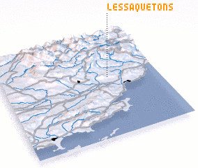 3d view of Les Saquetons