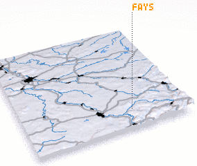 3d view of Fays