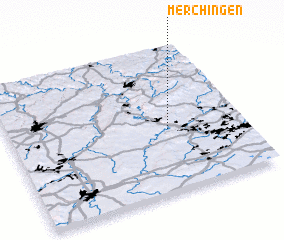 3d view of Merchingen