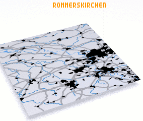 3d view of Rommerskirchen