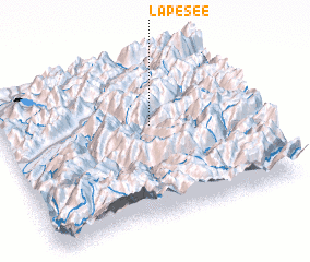 3d view of La Pesée